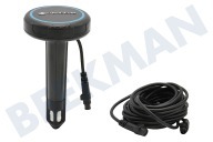 Gardena 4078500045575 1867-20  Sensor de humedad del suelo de control de agua adecuado para entre otros Riego automático, Inalámbrico, bluetooth