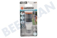 Gardena 4078500031936  18255-20 Conector de manguera premium 13 mm (1/2") - 15 mm (5/8") adecuado para entre otros 13 mm (1/2") - 15 mm (5/8")