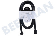 Differnz 3320012  Manguera de ducha adecuado para entre otros PVC, 1/2" Negro mate 1,5 metros, PVC, 1/2" adecuado para entre otros PVC, 1/2"