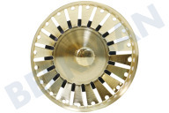 Reginox R30622 R3015  Colador de drenaje adecuado para entre otros lino dorado OKG Oro adecuado para entre otros lino dorado