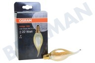 Osram 4058075119444  Osram Vintage 1906 LED Classic BA35 2,5W E14 adecuado para entre otros 2.5W, 225 lúmenes, 2500K, E14