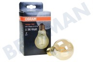 Osram 4058075293090  Osram Vintage 1906 LED Classic A60 4,5W E27 adecuado para entre otros 4.5W, 420 lúmenes, 2500K, E27