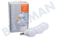 Ledvance 4058075485976  Lámpara de bola Smart + WIFI Classic P40 5 Watt, E14 Tunable White adecuado para entre otros E14, 5 vatios, 2700K-6500K, regulable