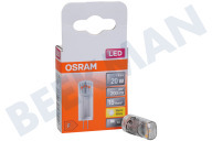 Osram 4058075431966  Pin LED CL20 G4 1,8 vatios, 2700K adecuado para entre otros 1,8 vatios, 2700 K, 200 lm