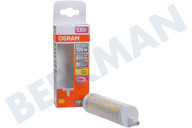 Osram 4058075432550  Línea LED SST 118mm CL125 Regulable R7S 15 Watt adecuado para entre otros 15 vatios, 2700 K, 2000 lm