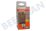 Osram 4099854467912  Bombilla LED clásica retrofit A60 E27 de 5,9 vatios, transparente adecuado para entre otros 5,9 vatios, 2700 K, 806 lm