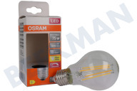 Osram 4058075436886  LED Retrofit Classic A75 regulable E27 7,5 W, transparente adecuado para entre otros 7,5 vatios, 2700 K, 1055 lm
