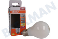 Osram 4058075245860  LED Retrofit Classic A100 regulable E27 11,0 W, mate adecuado para entre otros 11,0 vatios, 2700 K, 1521 lm