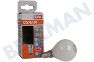 Osram 4058075434646  LED Retrofit Classic P40 regulable E14 4,8 W, mate adecuado para entre otros 4,8 vatios, 4000 K, 470 lm