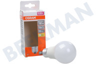 Osram 4058075127357  LED Star Classic A60 E27 8,5 Watt, Mate adecuado para entre otros 8,5 vatios, 2700 K, 806 lm