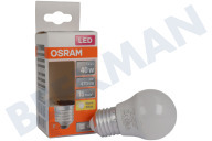 Osram 4058075431034  LED Star Classic P40 E27 4,9 Watt, Mate adecuado para entre otros 4,9 vatios, 2700 K, 470 lm