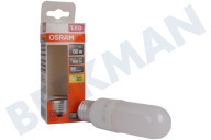 Osram 4058075428447  Lámpara LED Star Stick 60FR 8W, E27 Mate adecuado para entre otros 8 vatios, E27 806 lm 2700 K