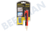 Benson 011169  Detector de corriente adecuado para entre otros 90-1000 voltios, 50-500 Hz Sin contacto, LED adecuado para entre otros 90-1000 voltios, 50-500 Hz