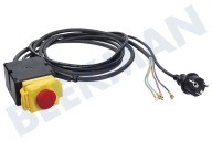 Dewalt  869121-00 Cable de alimentación con interruptor adecuado para entre otros DW743, DW743N