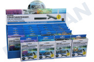 Benson 014448  Ambientador adecuado para entre otros Coche, rejilla de ventilación Mezcla de aluminio 24 piezas adecuado para entre otros Coche, rejilla de ventilación