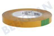 Deltafix 2606  Cinta aislante adecuado para entre otros Transparente cinta de 2 caras suelta adecuado para entre otros Transparente