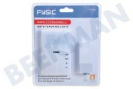 Fysic FD110 FD-110  Timbre adecuado para entre otros Plug & play  Timbre inalámbrico con flash adecuado para entre otros Plug & play