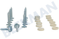 Dometic 4460003114  Kit de montaje adecuado para entre otros Ventana fija S4, ventana suspendida S4 con tapas protectoras adecuado para entre otros Ventana fija S4, ventana suspendida S4