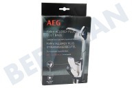 AEG 9009230443  ASKFX9 Bolsa de aspiradora Allergy Plus adecuado para entre otros FX9, PF9