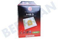 Hoover 35600536 Aspiradora H63 valiente adecuado para entre otros Captura, Freespace, Flash Sprint