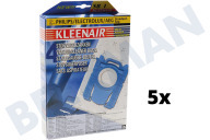 Kleenair FC8021/03  Bolsa aspirador adecuado para entre otros S-BAG HR 8500-8599-FC9006 Bolsa S Micro Polar 4uds adecuado para entre otros S-BAG HR 8500-8599-FC9006