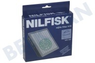 Nilfisk 12015500 Aspiradora Filtro adecuado para entre otros Familia-Business Hepa H13, CDF2050 CDF2010 adecuado para entre otros Familia-Business
