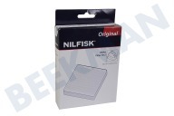 Nilfisk 1470432500 Filtro adecuado para entre otros Series de potencias Aspiradora Filtro hepa H12 adecuado para entre otros Series de potencias