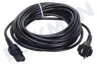 Nilfisk 11545920  Cable adecuado para entre otros GM80 Negro, 10 metros adecuado para entre otros GM80