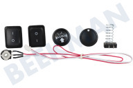 Nilfisk 31001049 Aspiradora Conjunto de interruptores adecuado para entre otros Múltiples 2