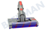 Dyson Aspiradora Boquilla adecuado para entre otros V7 a v15 (no para V12) Cabezal limpiador de doble rodillo suave adecuado para entre otros V7 a v15 (no para V12)