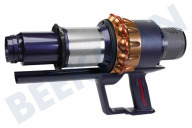 Dyson 97241803 Aspiradora 972418-03 Cuerpo principal y ciclón Dyson adecuado para entre otros SV23 GEN5 Detección absoluta