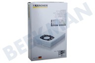 Karcher 28630060 Aspiradora 2.863-006.0 bolsas de aspiradora adecuado para entre otros MV4, MV5, MV6, WD5P