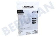 Karcher 69074790 Aspiradora 6.907-479.0 bolsas de polvo paño grueso y suave adecuado para entre otros NT35 / 1 Tact, NT35 / 1 Ap