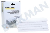 Karcher 63693570  6.369-357.0 Microfibra Doekenset limpiador de vapor adecuado para entre otros Para todos los limpiadores de vapor de Kärcher