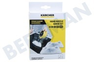 Karcher 28632700  2.863-270.0 Microfibra Easyfix Juego de tela Pulverizador manual Limpiador a vapor adecuado para entre otros SC1, SC2, SC3, SC4, SC5