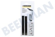 Karcher 26331040 2.633-104.0  Cinta adecuado para entre otros WV50, WV75, WV2, WV5 Recambio tira goma 2x170mm adecuado para entre otros WV50, WV75, WV2, WV5