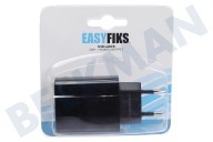 Easyfiks 70661386  Cargador USB tipo C sencillo 18 Watt