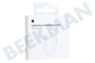 Apple AP10114  MMX62ZM/A Rayo de Apple para auriculares Jack adecuado para entre otros Cable de audio o auriculares
