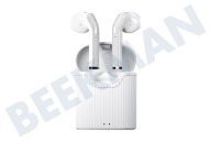 Apple MHTWS247WHT  Auriculares inalámbricos Musthavz True blancos adecuado para entre otros Auriculares, iPhone, iPad