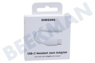 Samsung SAM-10309-PK EE-UC10JUWEGWW  Adaptador Samsung USB-C a conector para auriculares adecuado para entre otros Toma de auriculares