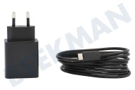 Samsung SAM-10441-PK  EP-T4510XBEGEU Adaptador de corriente PD de 45 vatios adecuado para entre otros USB-C (incluido el cable)