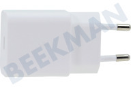 Samsung SAM-10337-PK  EP-T1510NWEGEU Cargador Samsung USB-C Blanco adecuado para entre otros Blanco, USB-C