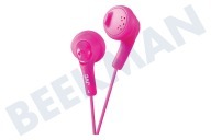 JVC HAF160PEP HA-F160-P-E Gumy en la oreja los auriculares de color rosa adecuado para entre otros Rosa con cable de 1 metro