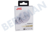 JVC HAA30T2WU  HA-A30T2 Audífonos True Wireless compactos, blancos adecuado para entre otros Cancelación de ruido