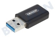Eminent EM4536 Mini adaptador de red de doble banda AC1200 USB 3.1 Gen1 adecuado para entre otros AC1200, USB 3.1