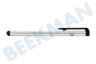 D-media EW1424  Bolígrafo Stylus adecuado para entre otros Smartphone y Tablet Negro adecuado para entre otros Smartphone y Tablet