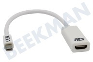 ACT  AC7525 Cable adaptador Mini DisplayPort adecuado para entre otros Cable adaptador de 0,15 metros