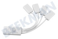 Ewent EW1110 Hub adecuado para entre otros USB 2.0 Blanco Flexible HUB de 4 puertos USB adecuado para entre otros USB 2.0 Blanco