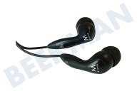Ewent  EW3584 Auriculares intrauditivos adecuado para entre otros Stereo, negro