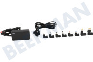 ACT  AC2050 Cargador de portátil ultracompacto de 45 vatios adecuado para entre otros Uso universal, 15,6 pulgadas